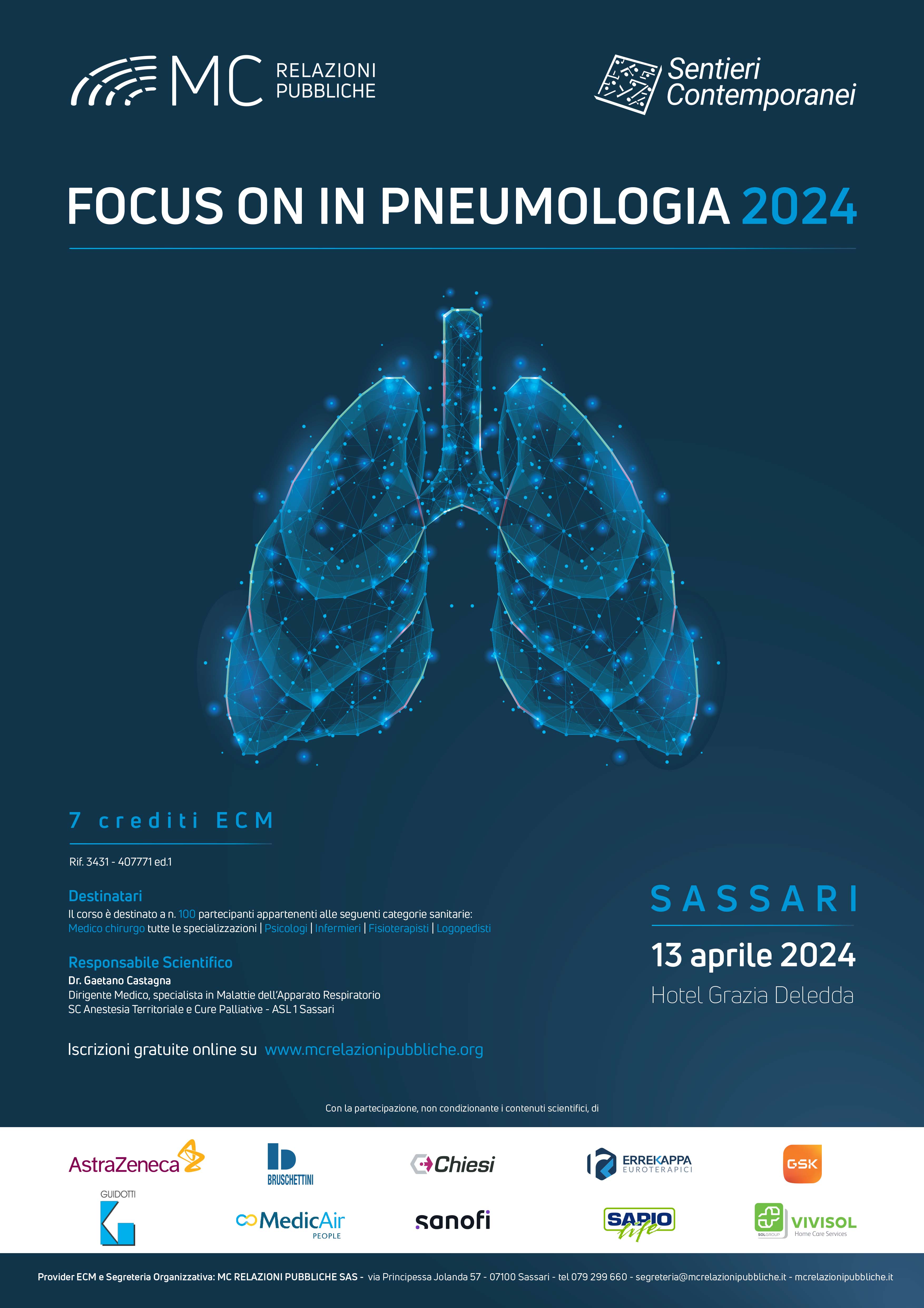 Focus on in Pneumologia 2024 - 13 aprile 2024