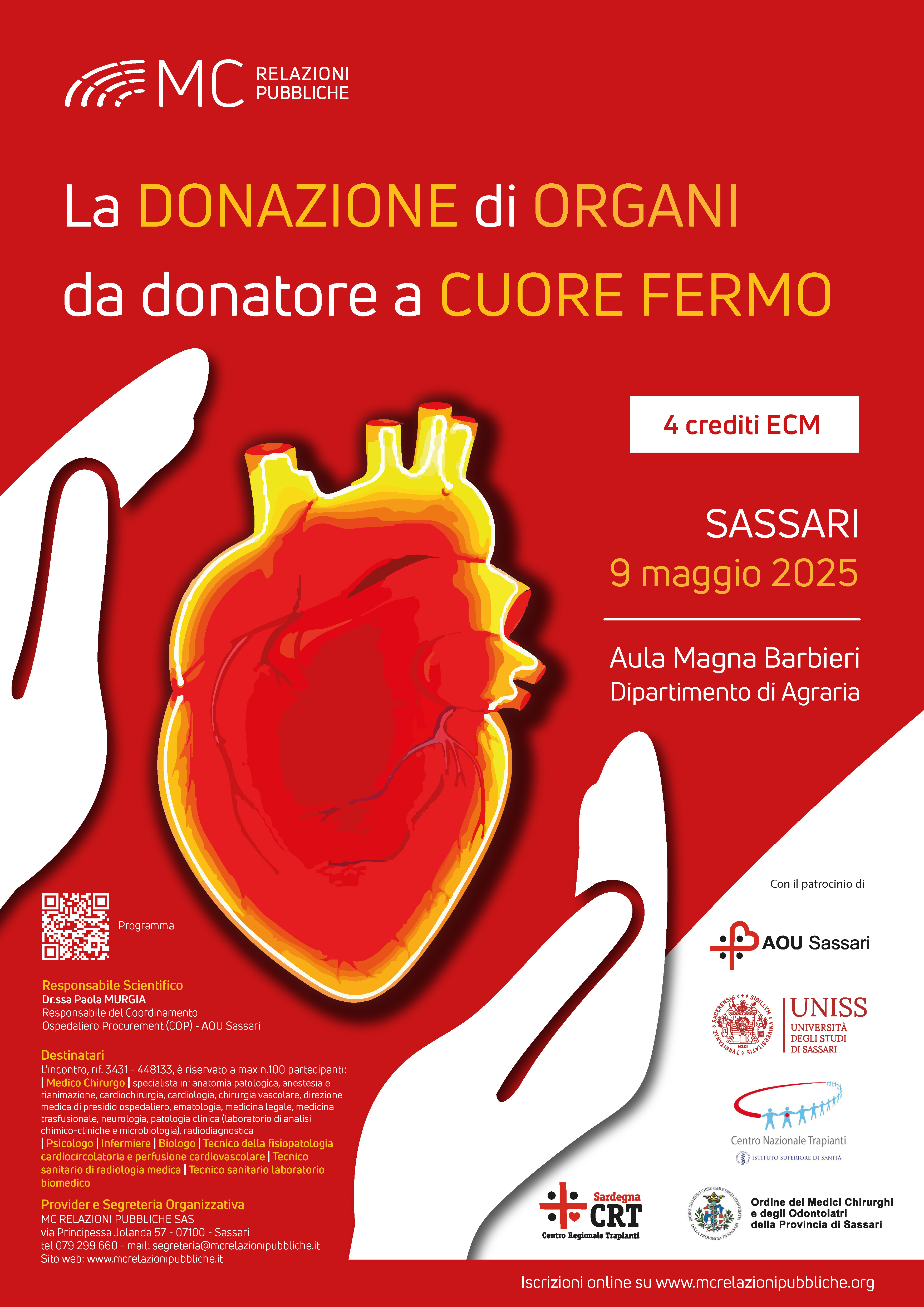 La donazione di organi  da donatore a cuore fermo - 9 maggio 2025
