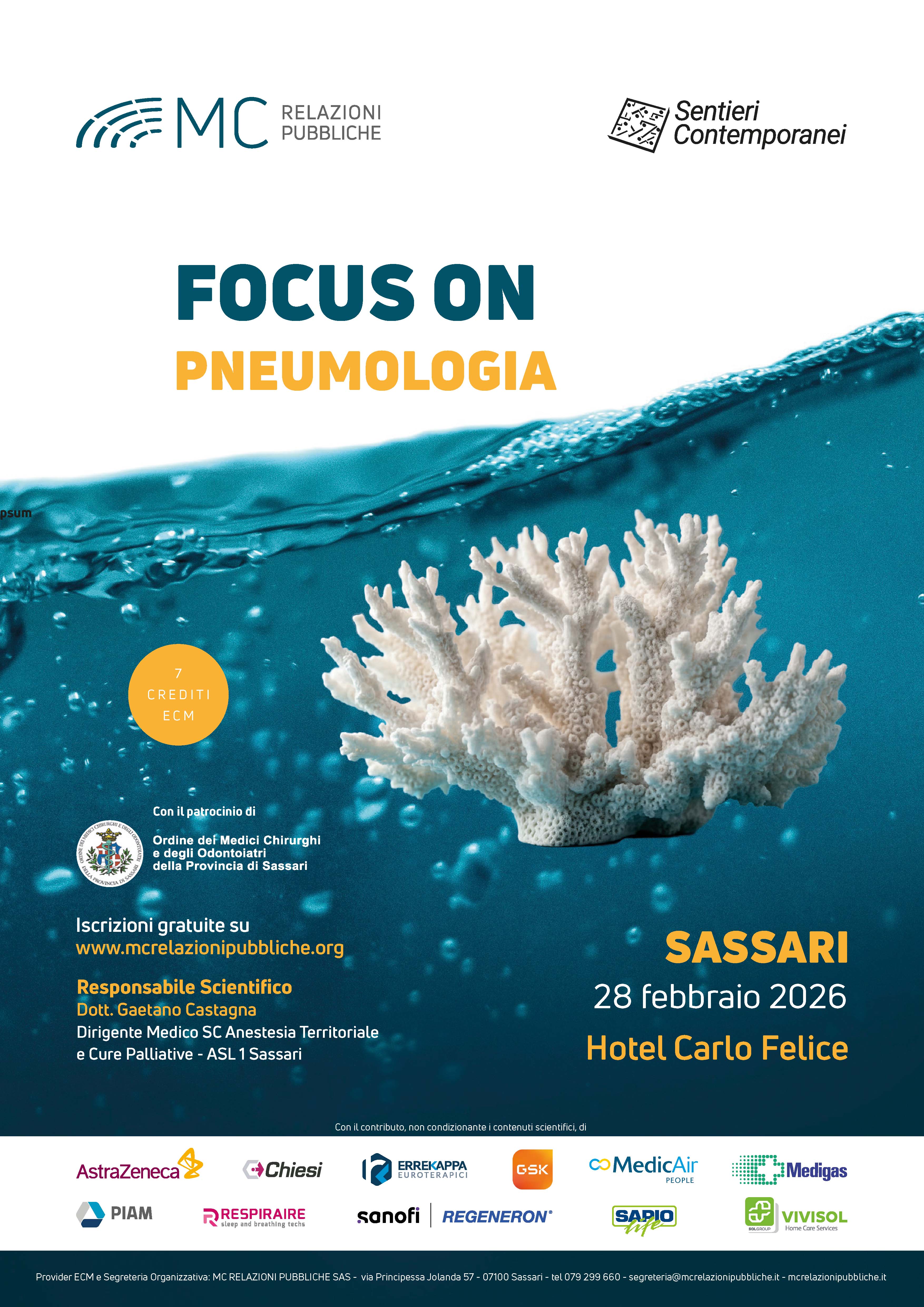 Focus on Pneumologia 2026 - 28 febbraio 2026