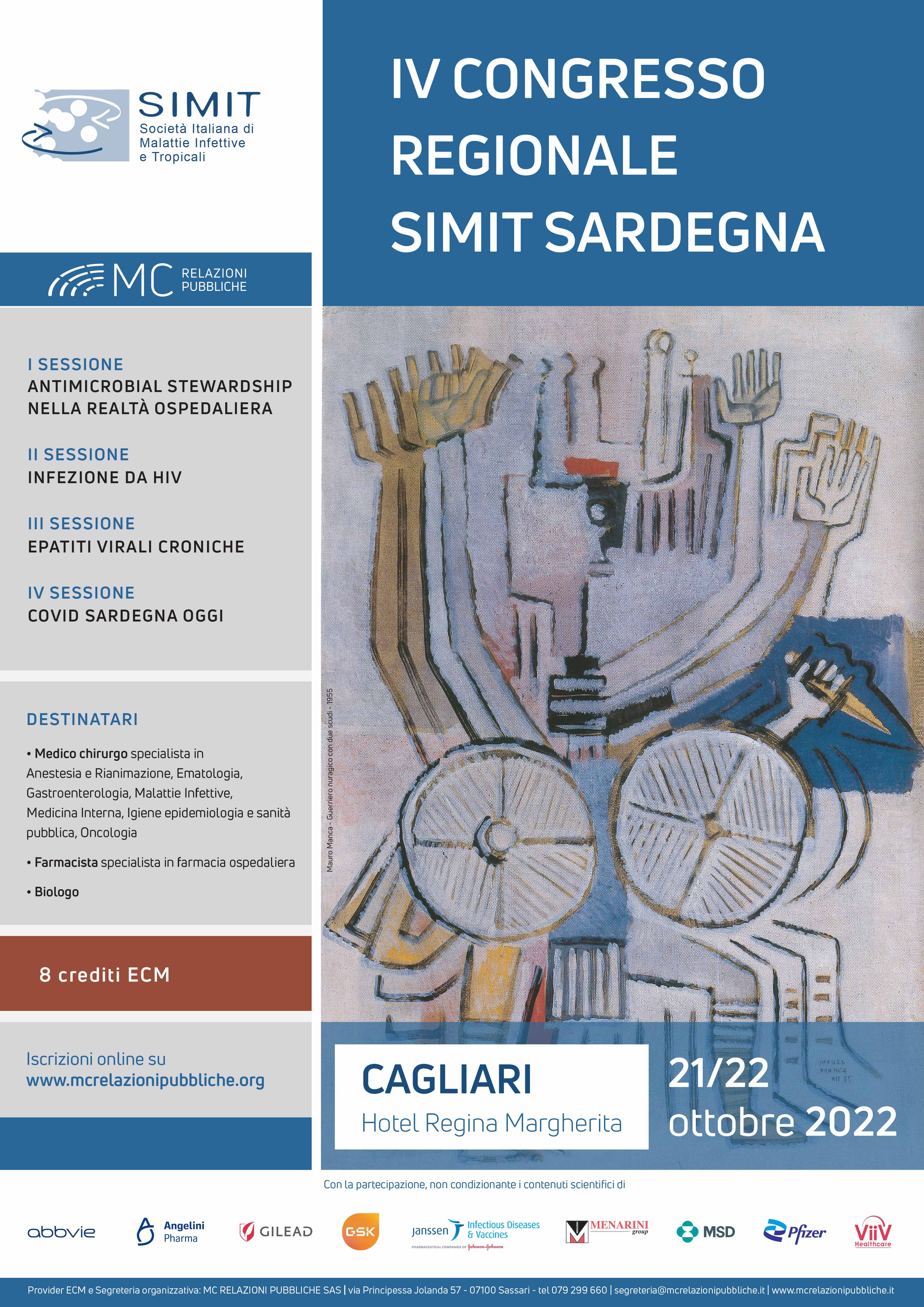 IV Congresso Regionale SIMIT Sardegna - 21/22 ottobre 2022